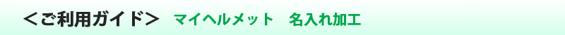 �w�����b�g�J�X�^�}�C�Y�\���菇�}�j���A��