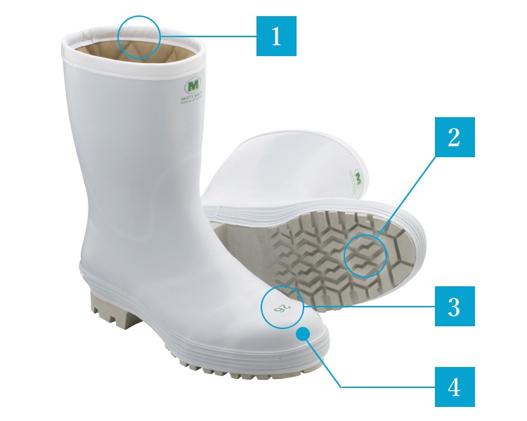 低反発 腰用 ミドリ安全 ミドリ安全 氷上で滑りにくい防寒安全長靴 FBH01 ネイビー 27.0cm ▽837-0698 FBH01-NV-27.0  1足
