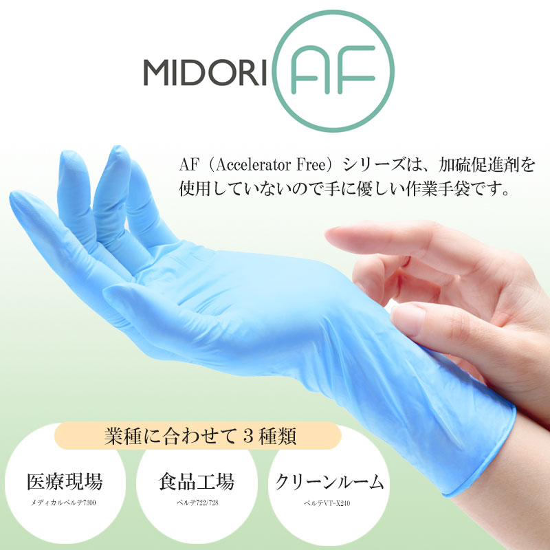 伸びる 強い 手に優しい Afシリーズ作業手袋 ミドリ安全 公式通販