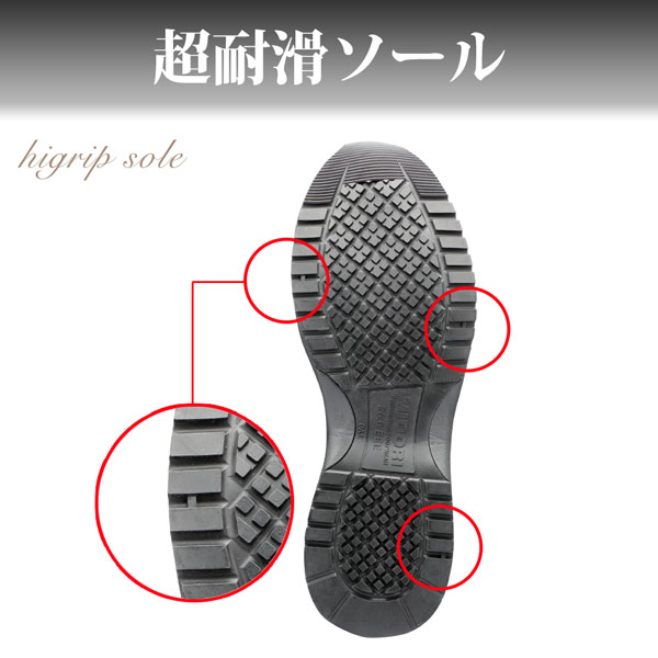超耐滑先芯入りスニーカー WPT－125 ブラック| 安全靴・作業靴 | 【ミドリ安全】公式通販