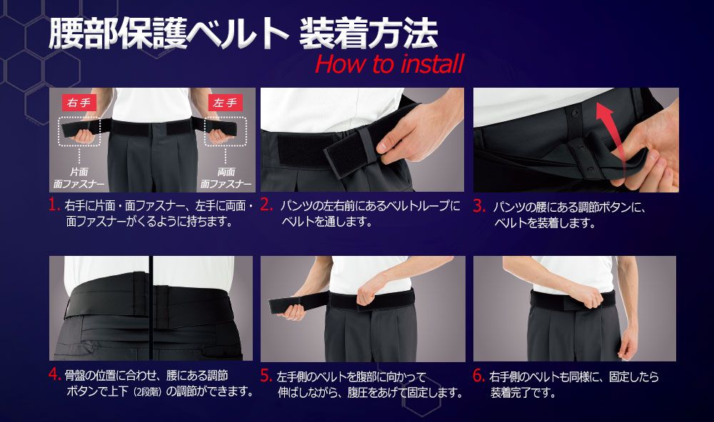 男性用楽腰パンツセット ＶＥ５０７下 ネイビー （Ｓ～５Ｌ）| 作業服 