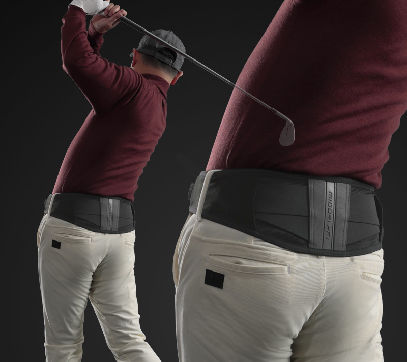 腰部保護ベルト一体型ゴルフパンツ MIDORI PF1 | 【ミドリ安全】公式通販