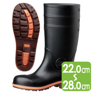 安全長靴 プロテクトウズ５ ＰＷ１０００スーパー ブラック| 安全靴