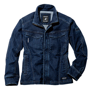 ミドリ安全 作業服 秋冬 ベルデクセルオリジナルズ ジャケット VE563上 VE569上 インディゴ ブラック SS〜4L ベルデクセルオリジナルズ ジャケット VE563 上 インディゴ