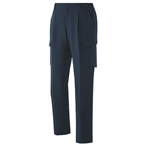 ミドリ安全 男子 E/Cカーゴスラックス G347NC下 ネイビー M