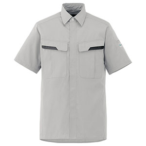 Cornier 半袖シャツ M ホワイトグレー　スラックスセット 31201290.jpg
