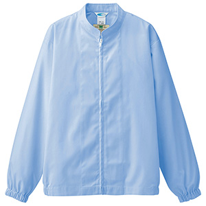 男女共用 長袖ブルゾン MHS24B 上 ブルー| 作業服・作業着