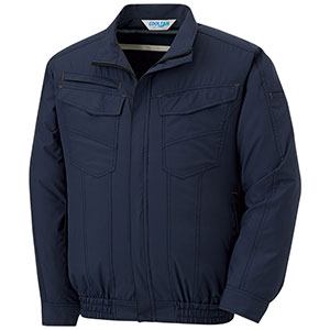 クールファン 長袖ブルゾン（ファン別売） WE177上 ネイビー