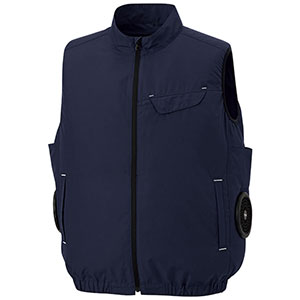 クールファン ベスト（ファン別売） WEV187上 ネイビー