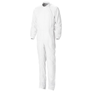 クリーンウェア つなぎ服 斜めファスナータイプ VEYG515W