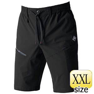 ショートパンツ ユニセックス 4100－35 ブラック （XXL
