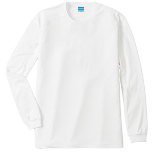 汗ジミ防止長袖Tシャツ 433－90 ホワイト | 【ミドリ安全】公式通販