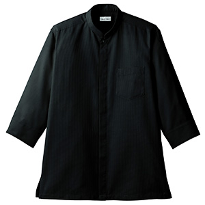 吸汗速乾 スタンドカラーシャツ ＦＢ４５５６Ｕ－１６ ブラック| 作業