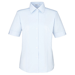 半袖ブラウス RB4542－6 ブルー （5～21号）| 作業服・作業