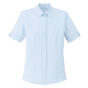 Rizal 半袖ブラウス RB4550－6 ブルー （5～21号