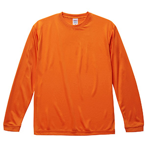 4．7oz ドライシルキータッチ ロングスリーブTシャツ（ローブ