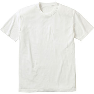 BIOcorn 半袖Tシャツ 830－90 ホワイト | 【ミドリ安全