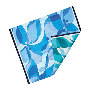 ZO&FRIENDS ZOAスカーフ＆ZOAプレート2点セット ギフトパッケージ&ステッカー付】白鳥のワルツ_red ハンカチ