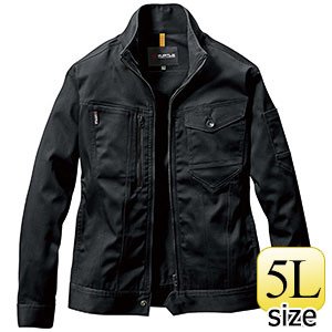 ジャケット ユニセックス 671－35 ブラック （5L