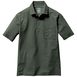 半袖シャツ ユニセックス 237－68 ミルスグレー （S～XXL