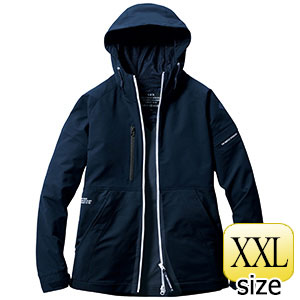 フーディジャケット ユニセックス 9515－3 ネイビー （XXL
