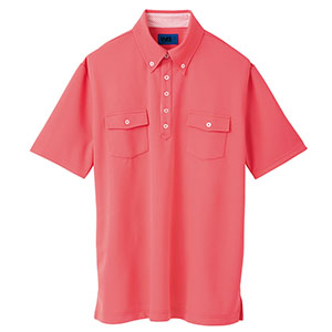 ボロチャリ ユニセックス ポロシャツ 65256 ポピーレッド 4L | 【ミドリ