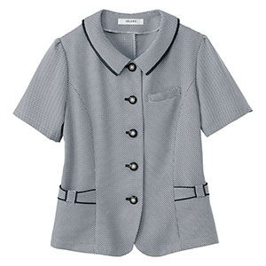 値引可能　事務服　オーバーブラウス　半袖　グレー 値引可能 事務服 オーバーブラウス 半袖 グレーの通販はau PAY