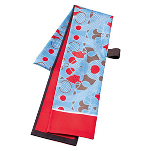 リボン② スカーフリボン 98312 サックス | 【ミドリ安全】公式通販