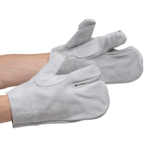 革手袋 ＭＴ－１０６－３Ｐ短 （３本指） | 【ミドリ安全】公式通販
