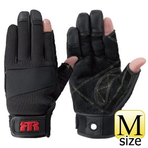 トンボレックス ロープレスキュー用山羊革手袋 G－REX83BK 3