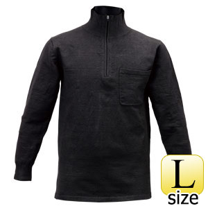 耐切創性シャツ カットガード ジップアップシャツ L | 【ミドリ安全