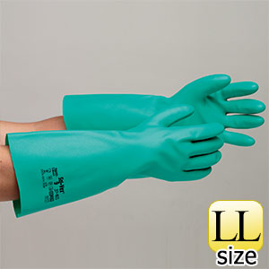 ニトリルゴム製手袋 アルファテック ソルベックス ３７－１６５ 厚手