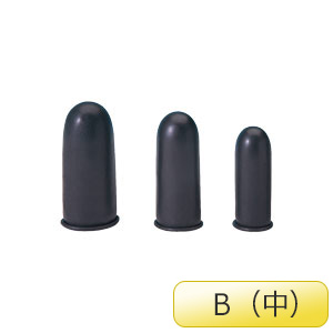 指サック ラッキー指サック L-A 50本入 天然ゴム 事務用 作業用 104-30301