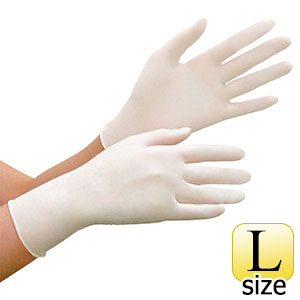 ニトリルディスポ手袋 ベルテ781H L 粉なし 100枚入