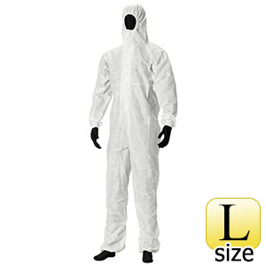 防護服 3M 36枚 SMS不織布製 防護服 4520 L 20枚入り | 【ミドリ安全】公式通販