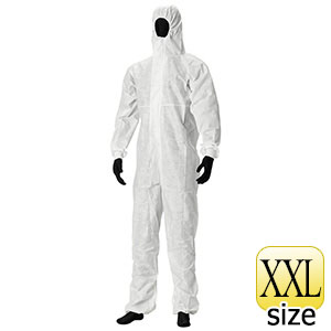 SMS不織布製 防護服 4520 XXL 20枚入り | 【ミドリ安全