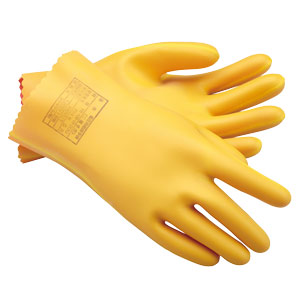 耐電ゴム手袋 低圧二層手袋 Ｂタイプ ＹＳ－１０２－１１－０２