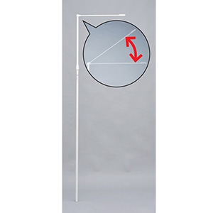 ノボリ用ポール ノボリ用ポールR－450 255105 | 【ミドリ