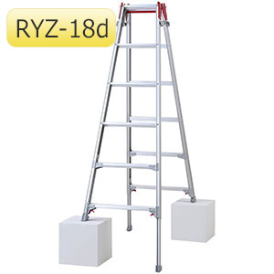 脚部伸縮式脚立 RYZ－18d | 【ミドリ安全】公式通販