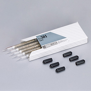 スモークテスタ用発煙管 No．501 気流検査用発煙管 6本入