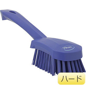 清掃用具 ショートハンドルブラシ ハード 4192 パープル