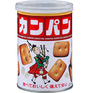 非常食 缶入りカンパン １００ｇ ２４缶入 防災グッズ 防災セット ミドリ安全 公式通販