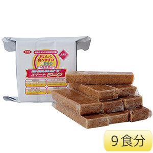 非常用食品 スマートフード 1パック（9食分）| 防災グッズ特集