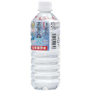 高賀の森水 5年保存 500mL 24本／ケース | 【ミドリ安全】公式通販