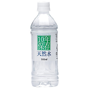 高賀の森水 １０年保存 ５００ｍＬ ２４本／ケース | 【ミドリ安全