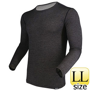 BT冷感速乾デュアルブロックロングスリーブクルーネックシャツJW