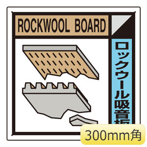 吸音材　新品　＠ロック屋 ロックウールボード 密度80kg/m3 片面クロス貼り 605mm×910mm 厚さ25mm