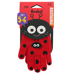 キッズ手袋 アナベル グローブタイプ 砂遊び 芋掘り向け ５ ６才用 ミドリ安全 公式通販