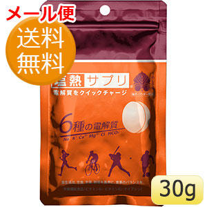サプリメントカード 電解質をクイックチャージ 塩熱サプリ うめしそ味 1袋 | 【ミドリ安全