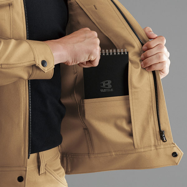 ジャケット ９０７１Ｒ－５ シルバー （ＳＳ～３Ｌ）| 作業服・作業着 | 【ミドリ安全】公式通販